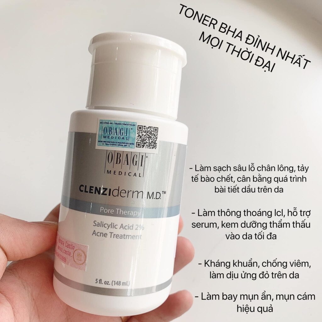 Review BHA Obagi Clenziderm MD Pore Therapy 2%