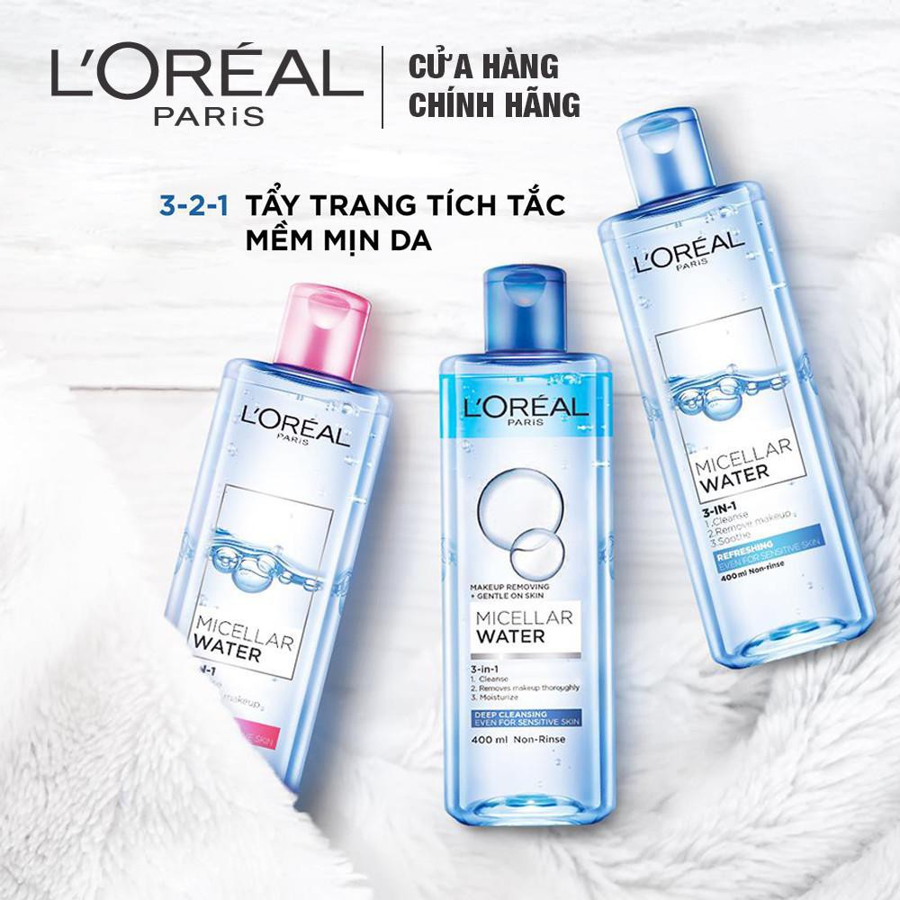 Nhận xét về nước tẩy trang L'Oréal