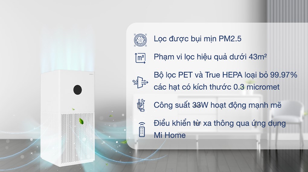 Review Máy Lọc Không Khí Xiaomi Smart Air Purifier 4 Lite - Lựa Chọn Không Thể Thiếu Của Mỗi Gia đình - Cachlam.info
